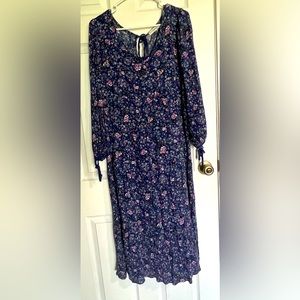 Long sleeved dress